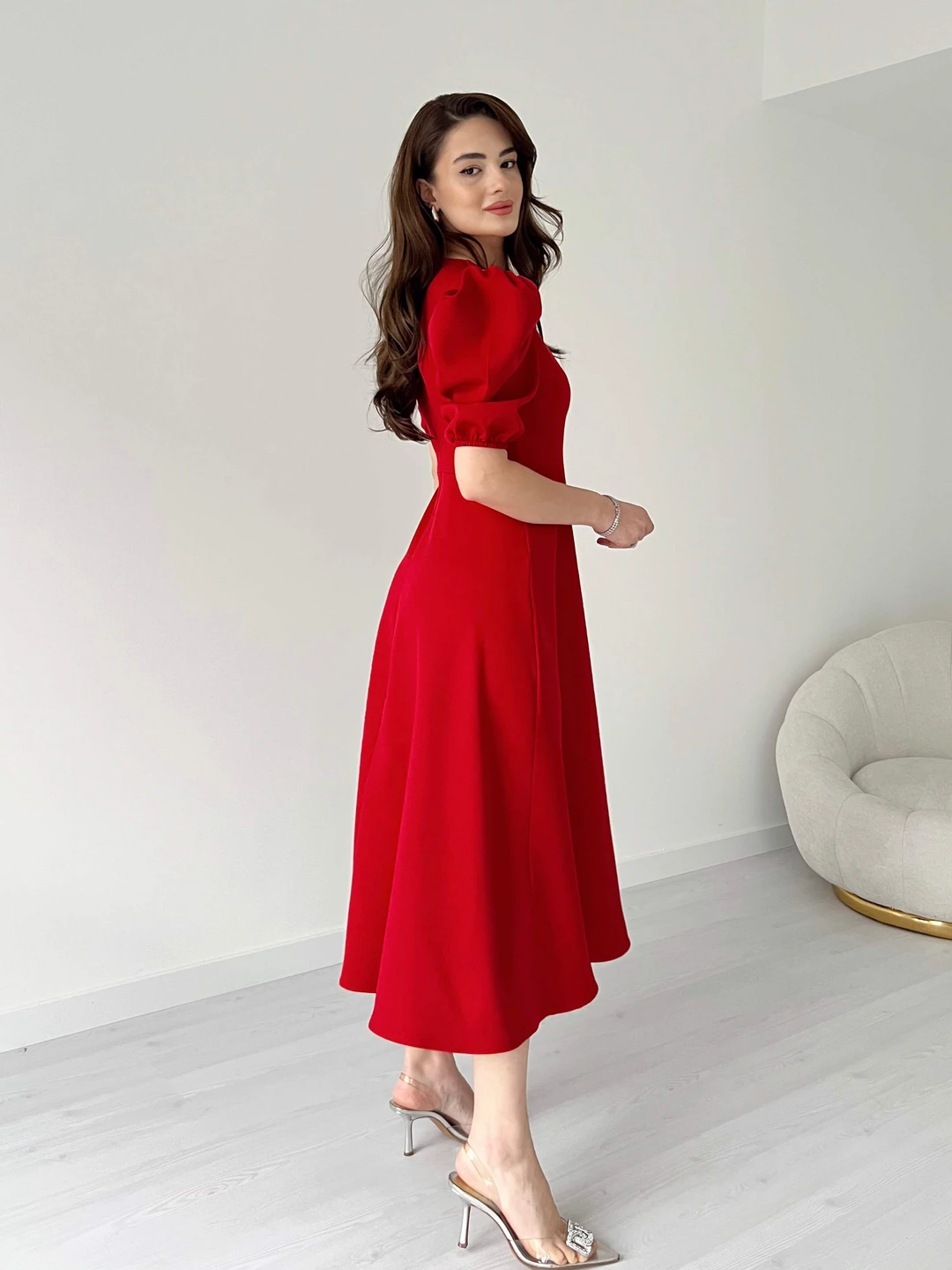 Robe de princesse Manches Bouffantes Model85 - صورة 13 thumbnail
