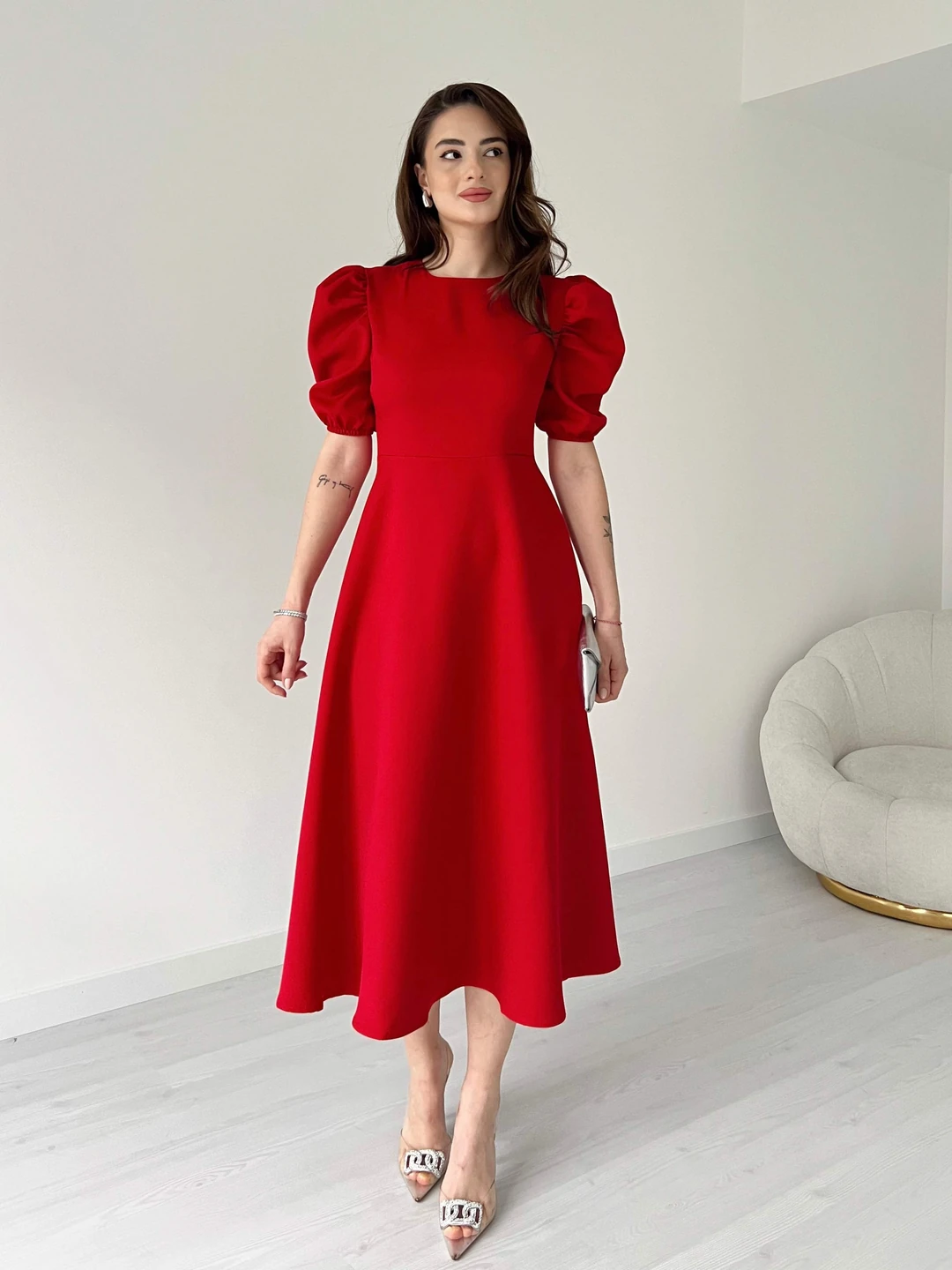 Robe de princesse Manches Bouffantes Model85 - صورة 14 thumbnail