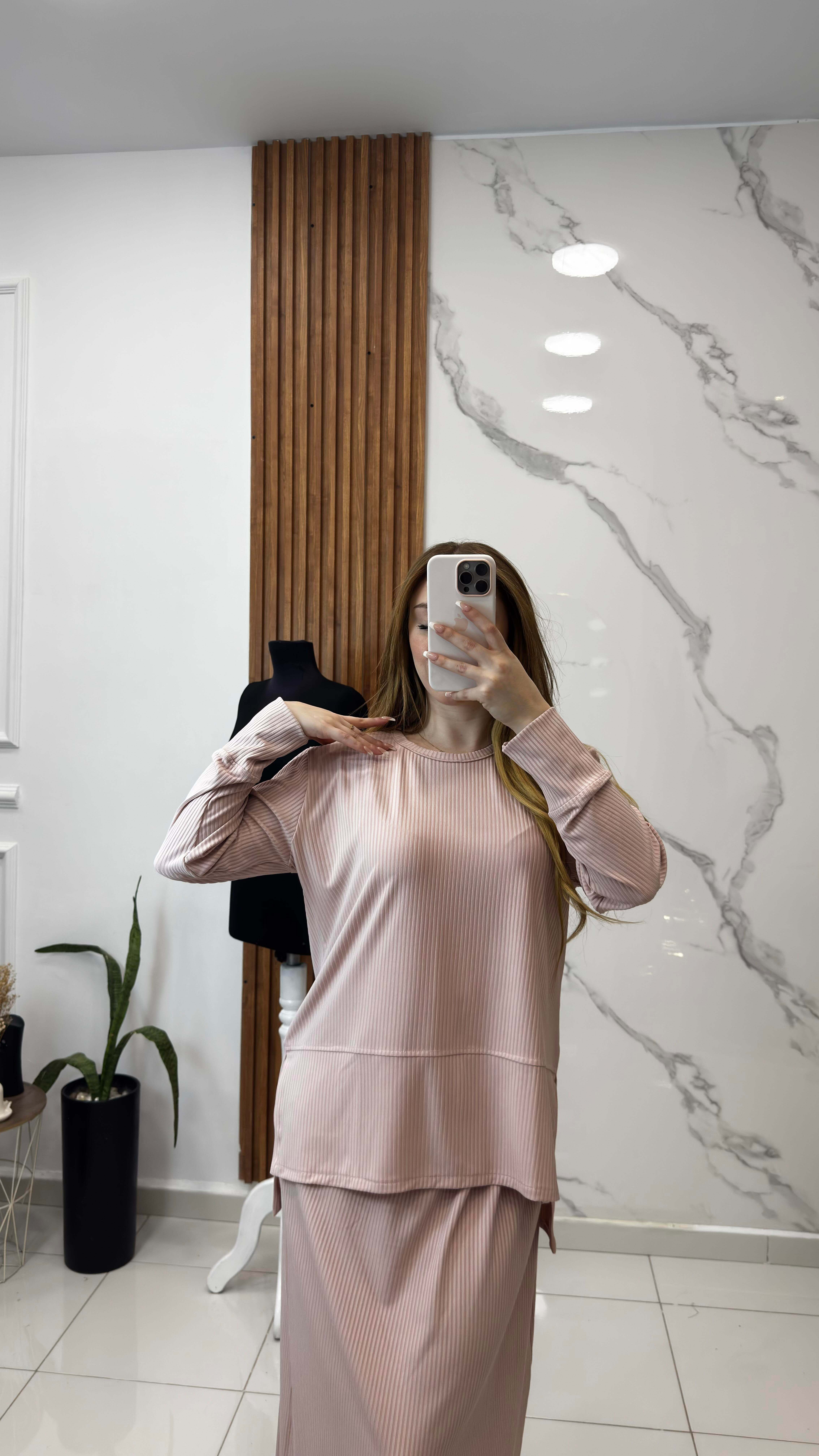 Ensemble T-shirt et Jupe Mi-saison - صورة 6 thumbnail