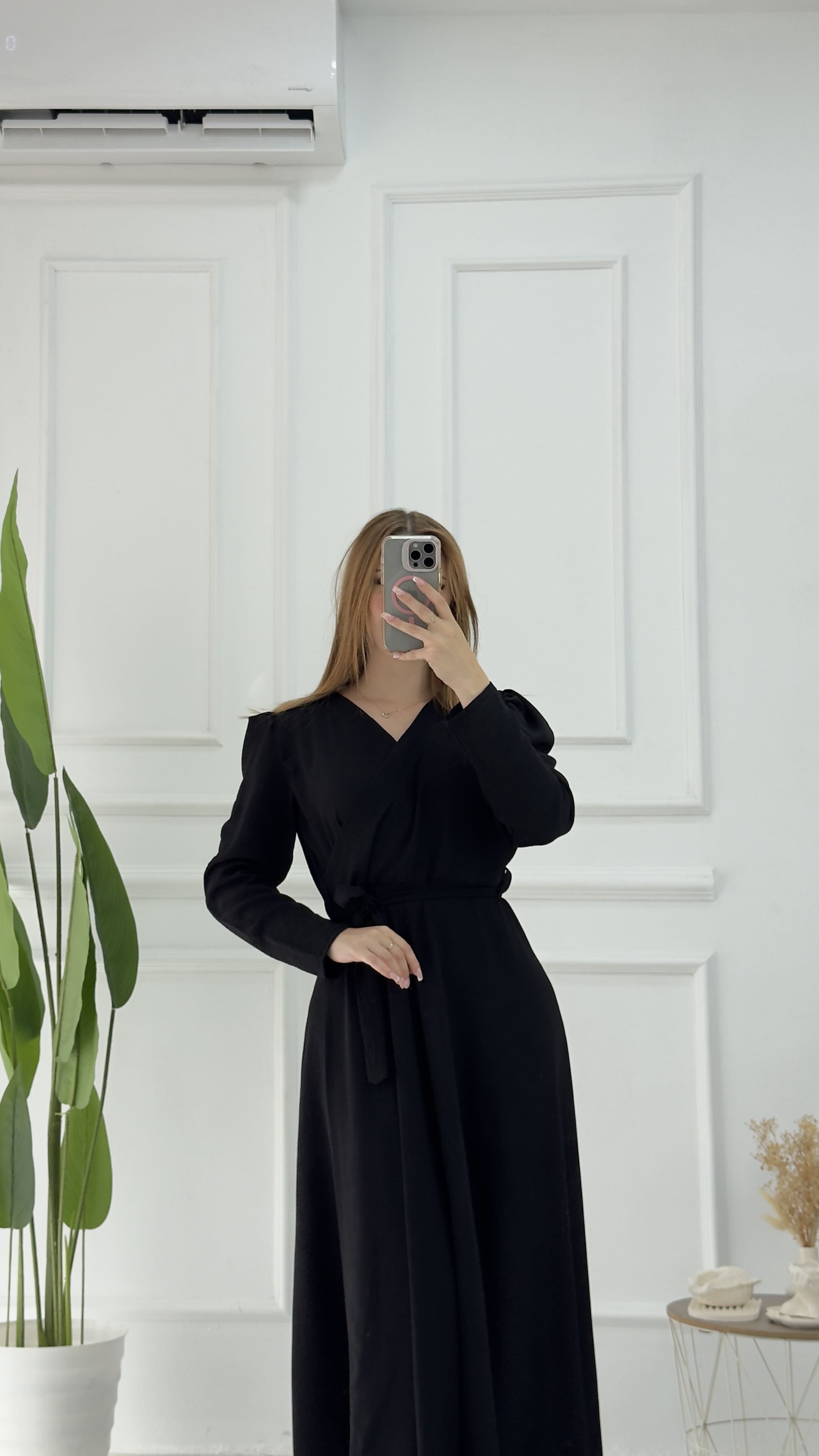 Robe Elegant En crepe froissé - صورة 17 thumbnail
