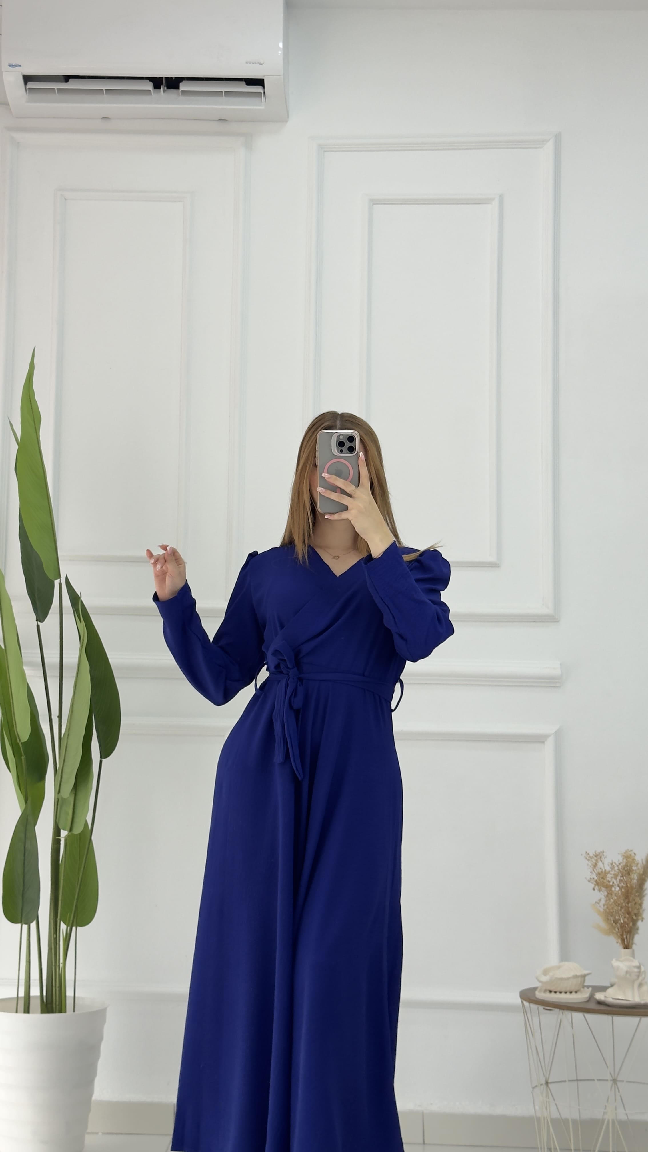 Robe Elegant En crepe froissé - صورة 18 thumbnail