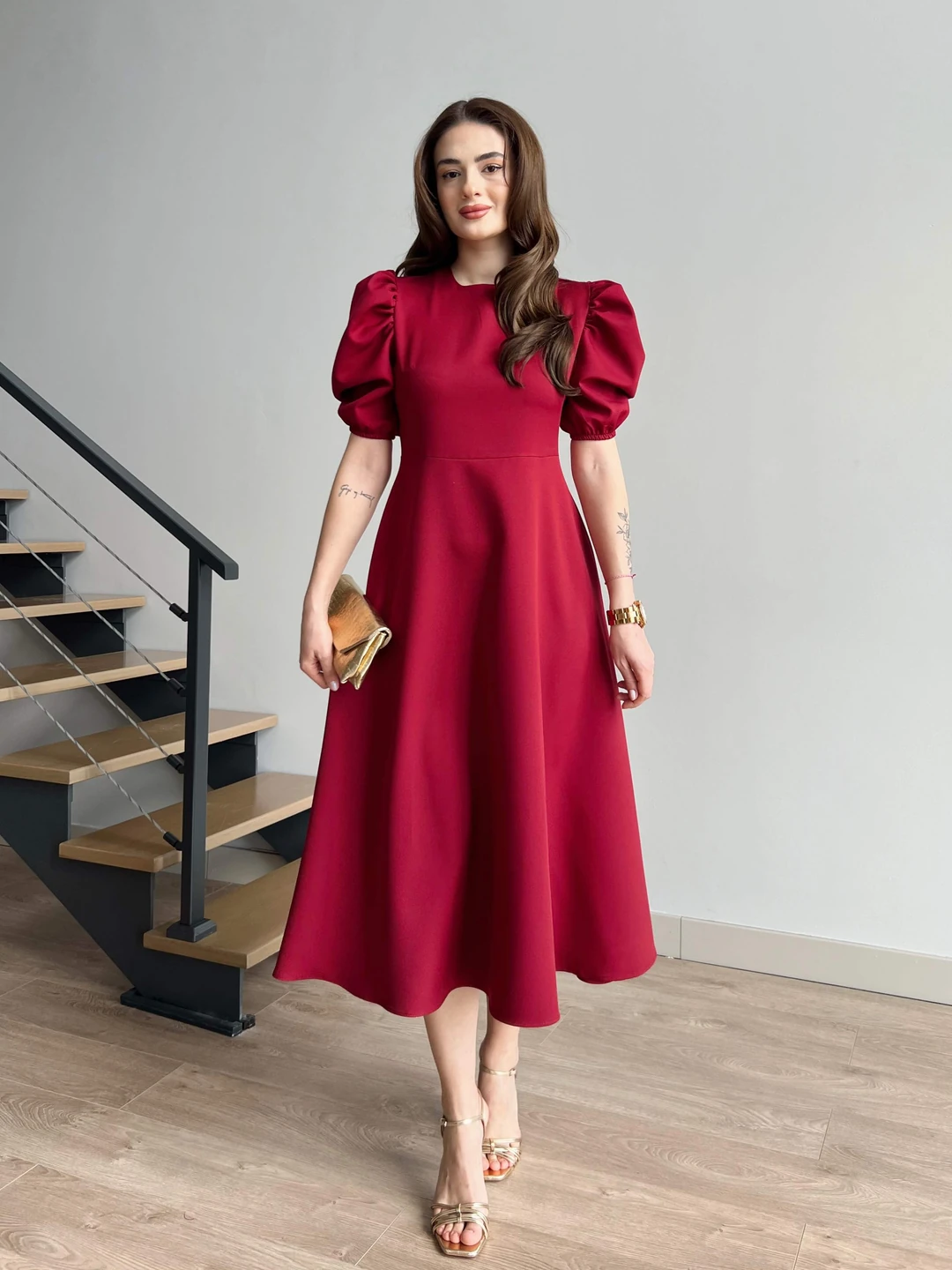 Robe de princesse Manches Bouffantes Model85